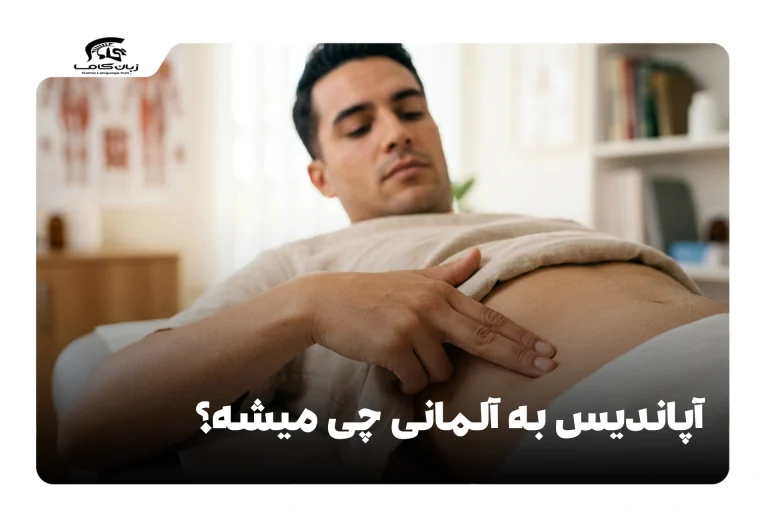 آپاندیس به آلمانی