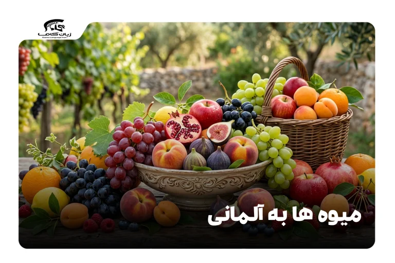 میوه ها به آلمانی