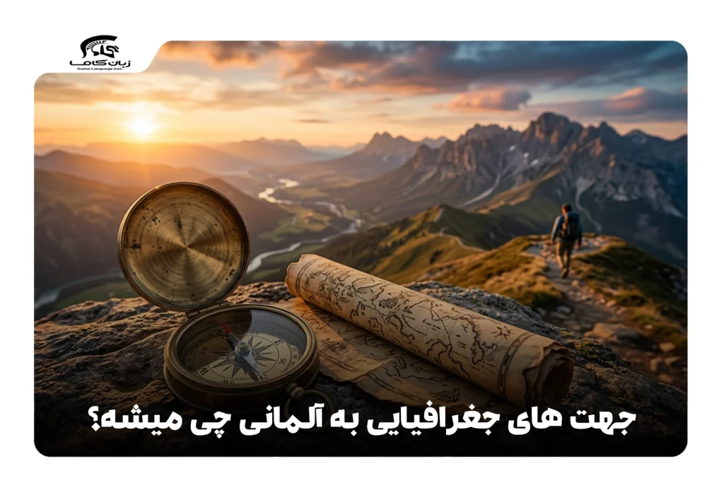 جهتهای جغرافیایی به آلمانی
