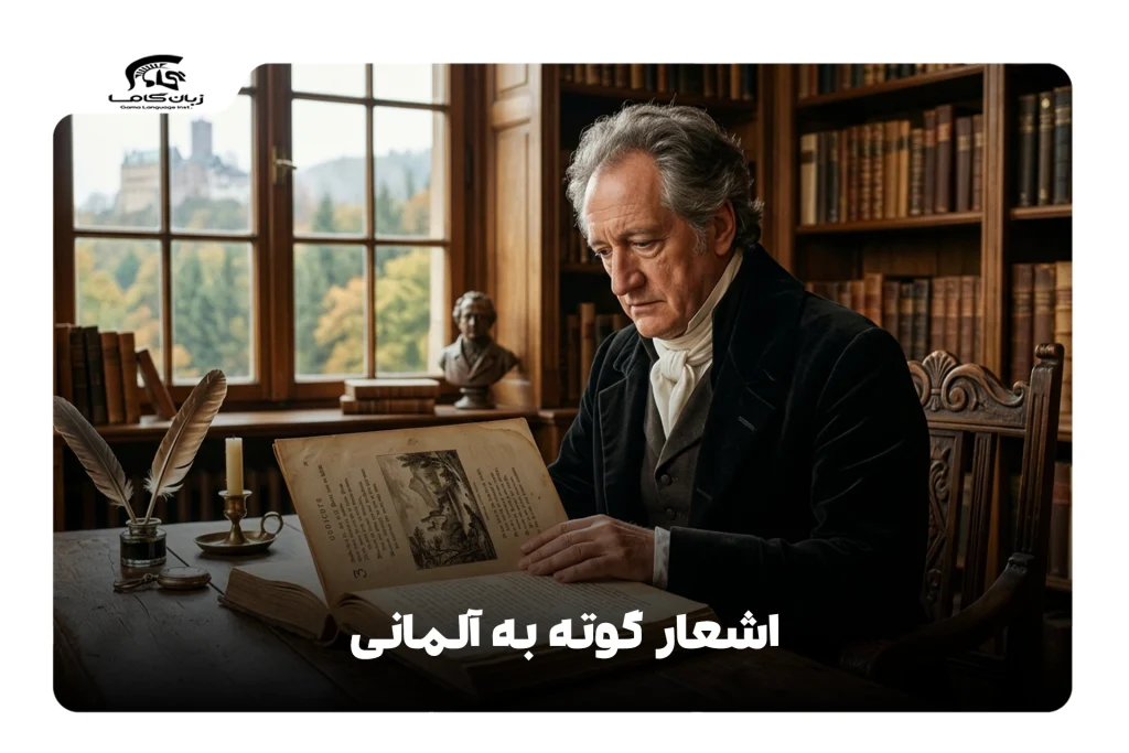 اشعار گوته به آلمانی