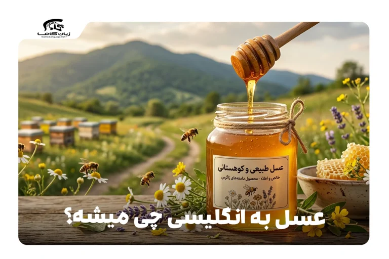 عسل به انگلیسی