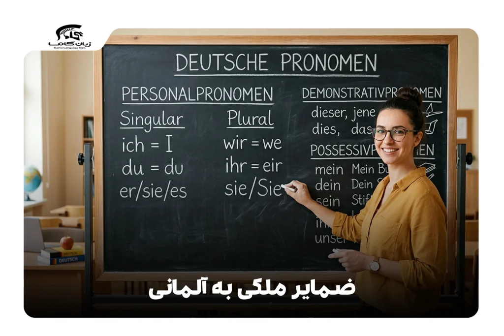 ضمایر ملکی به آلمانی