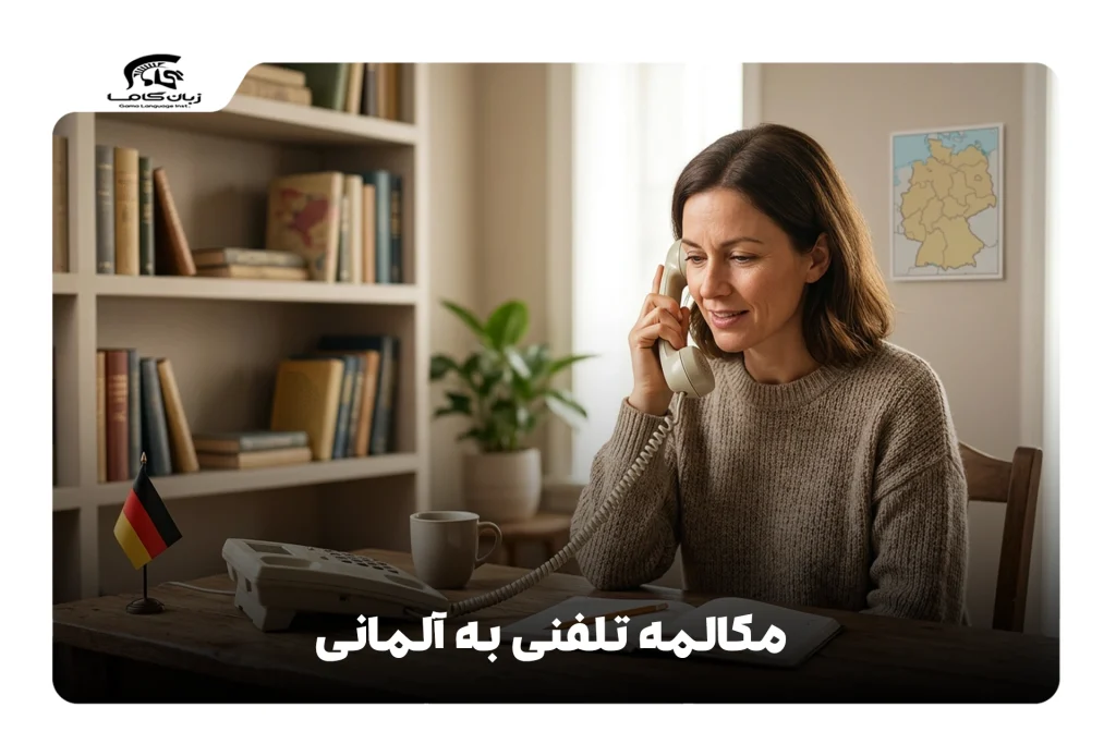 مکالمه تلفنی به آلمانی