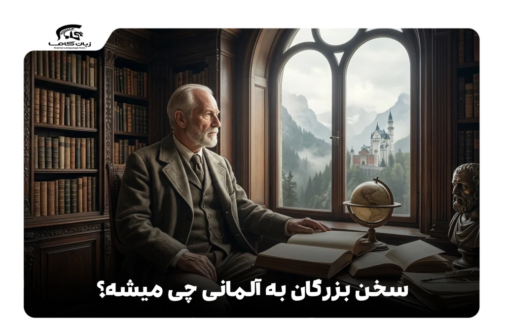سخن بزرگان به آلمانی